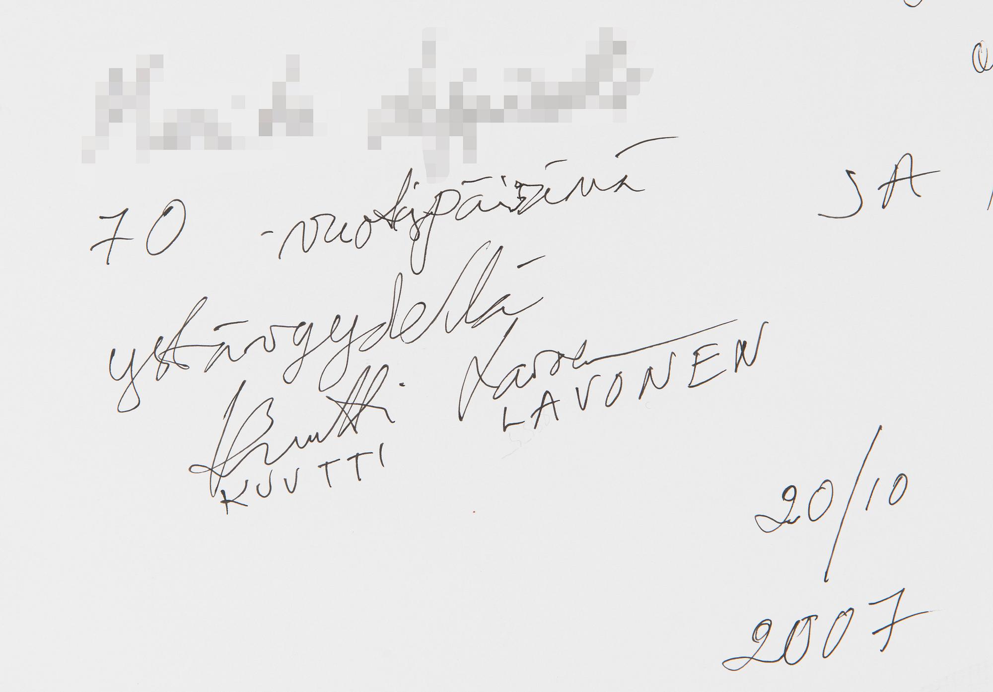 Kuutti Lavonen, "Lilja".