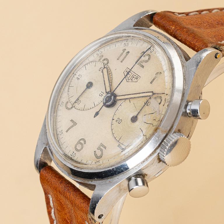 Heuer, "Big Eyes", "Radium", ca 1945.