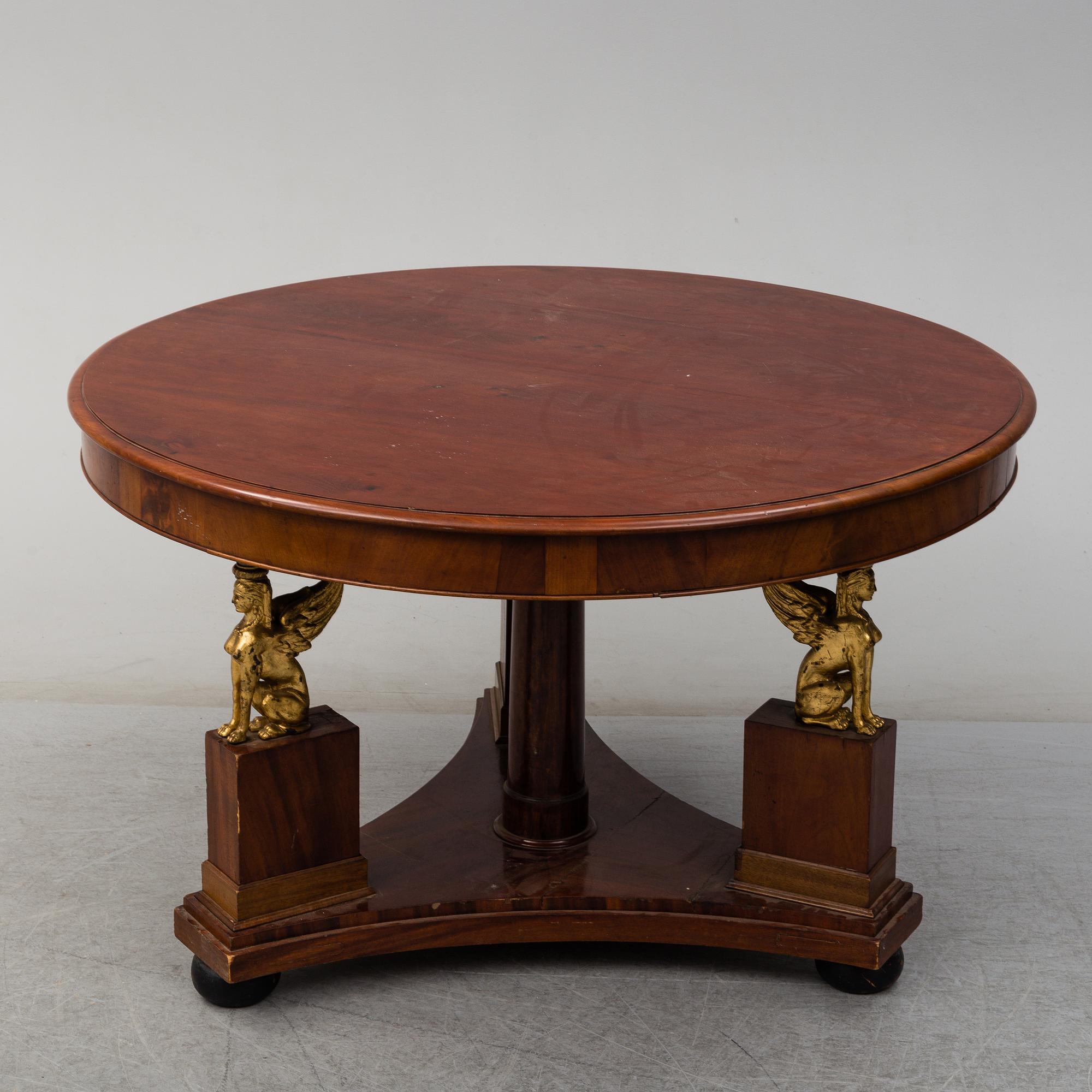A CENTRE TABLE, Empire, early 19th century.