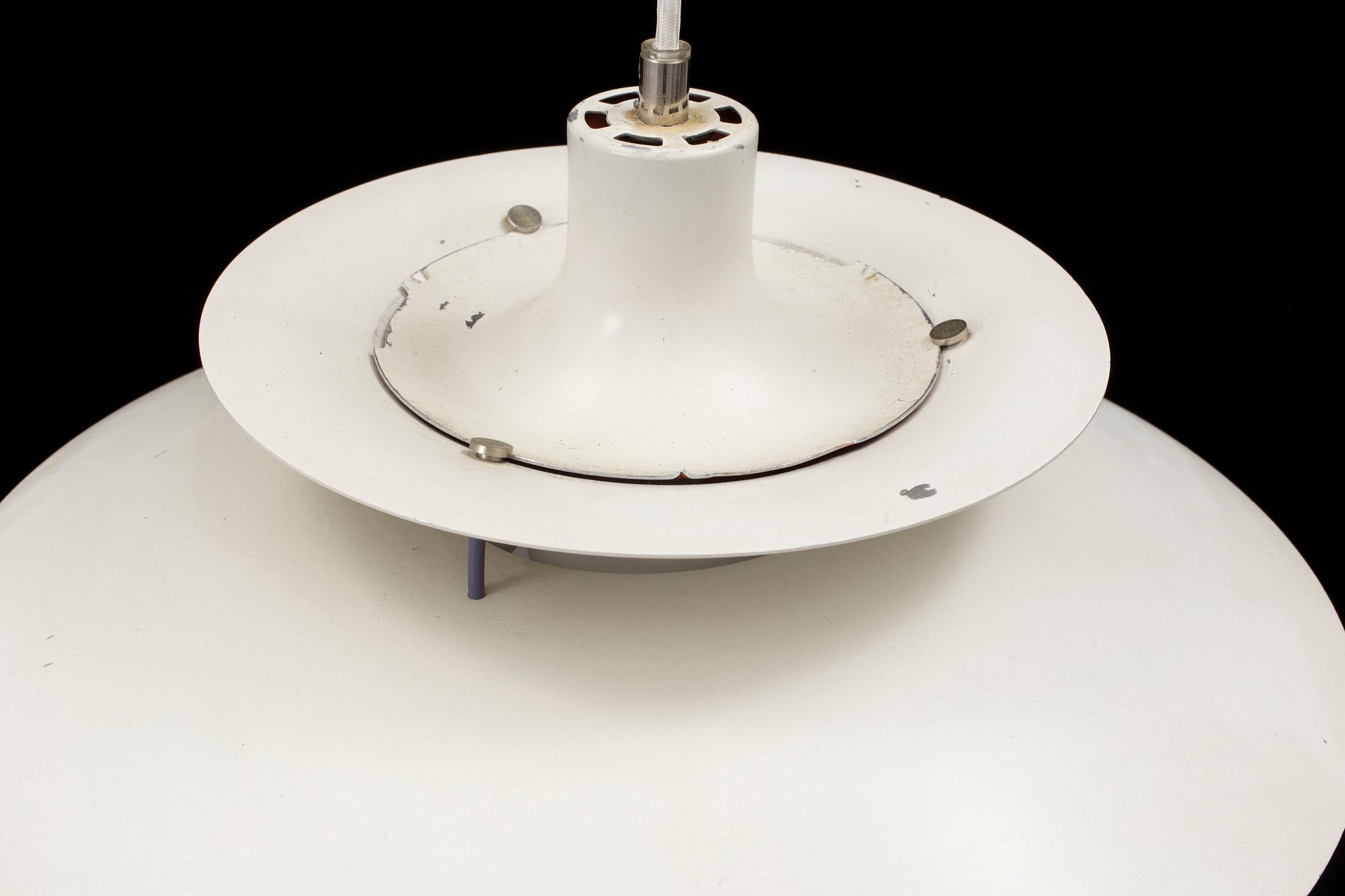 A Poul Henningsen PH5 ceiling light for Louis Poulsen, Denmark. Height ca 25 cm.