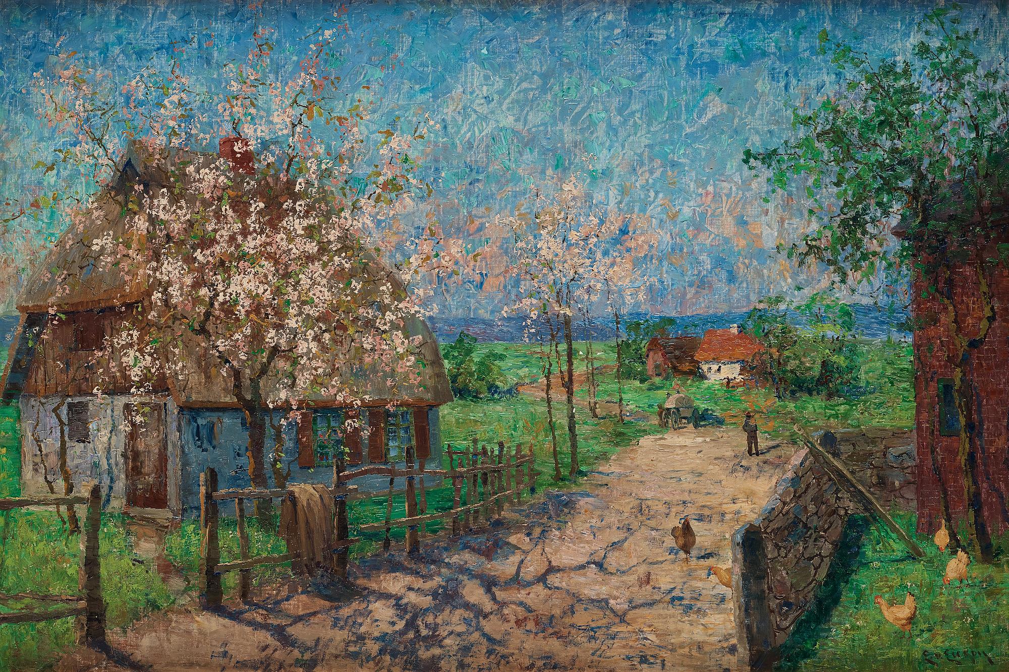 Elisabeth von Eicken, Spring landscape.