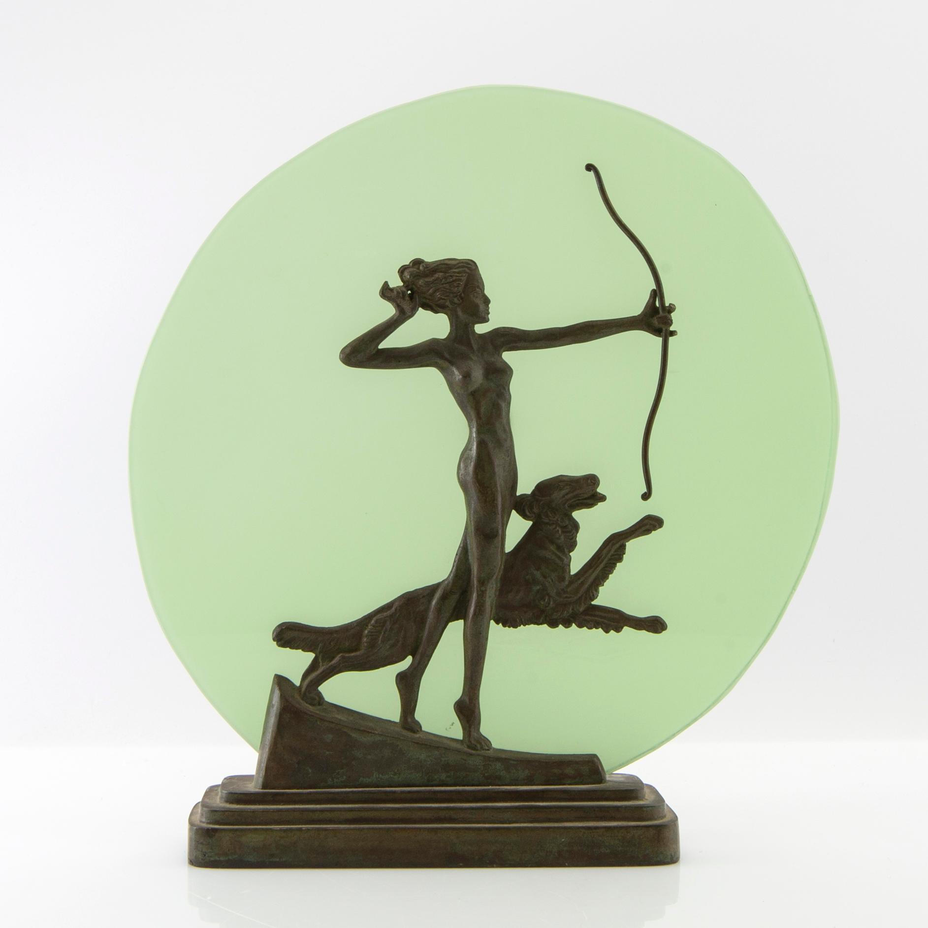 Table lamp Art Deco, first half of the 20th century.