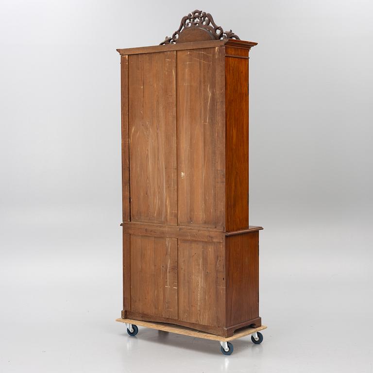 Bookcase, Late Empire, circa mid-19th century.