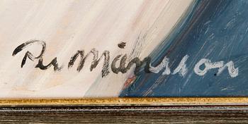 PER MÅNSSON, olja på duk, sign.