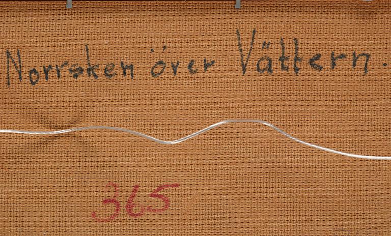 Erik Tryggelin, "Norrsken över Vättern".