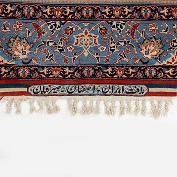 A Isfahan rug, signed (Ali) Seirafian, c. 175 x 109 cm.