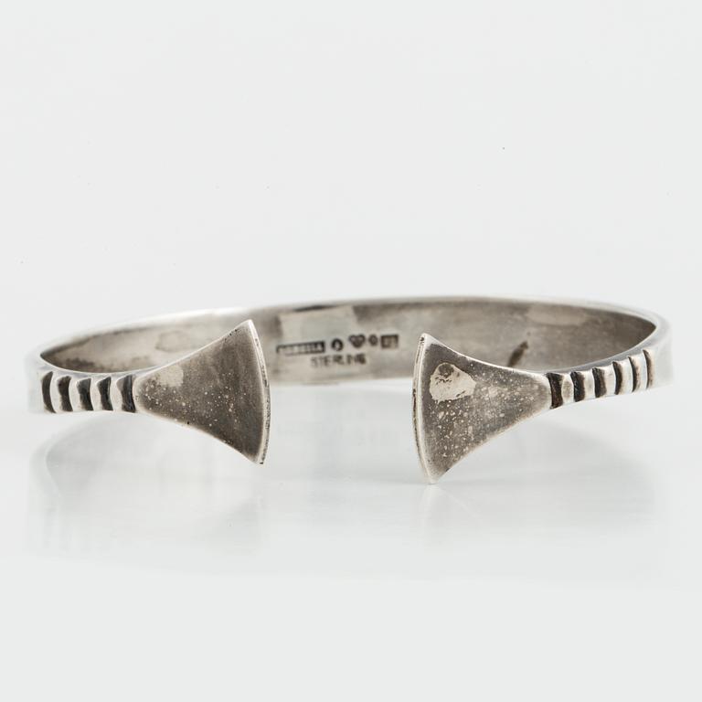 ATELIER BORGILA, a sterling silver bracelet, Stockholm, 1958.