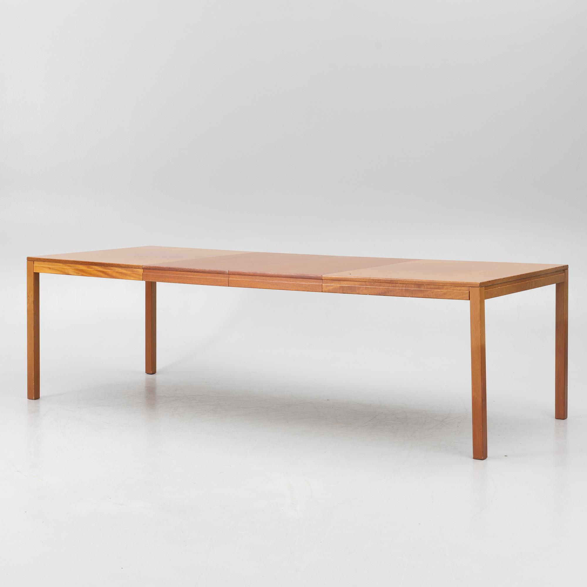 A dining table, Åfors Möbelfabrik, second half of the 20th century.