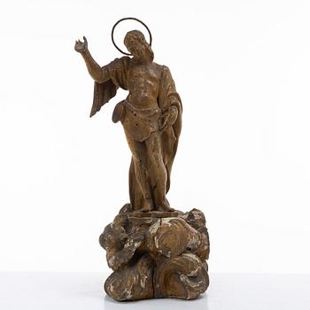 A religious sculpture of Christ, southern Europe, possibly 18th century.