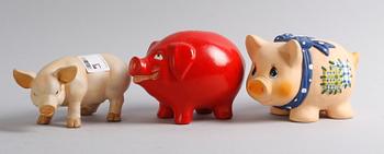 PARTI SPARGRISAR, 9 st. Lergods/porslin.