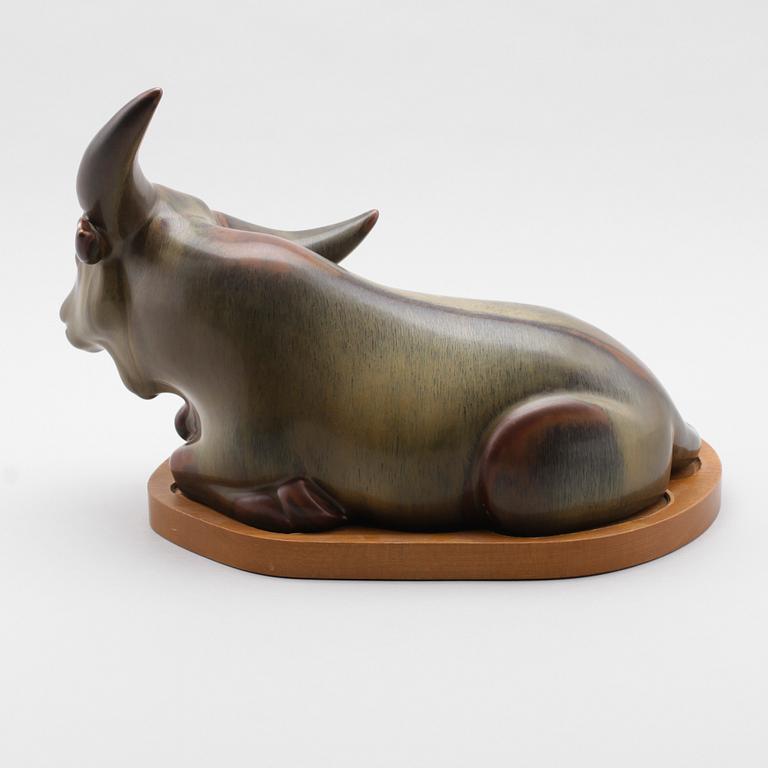 FIGURIN, stengods, Gunnar Nylund, Rörstrand, signerad, 1900-talets andra hälft.