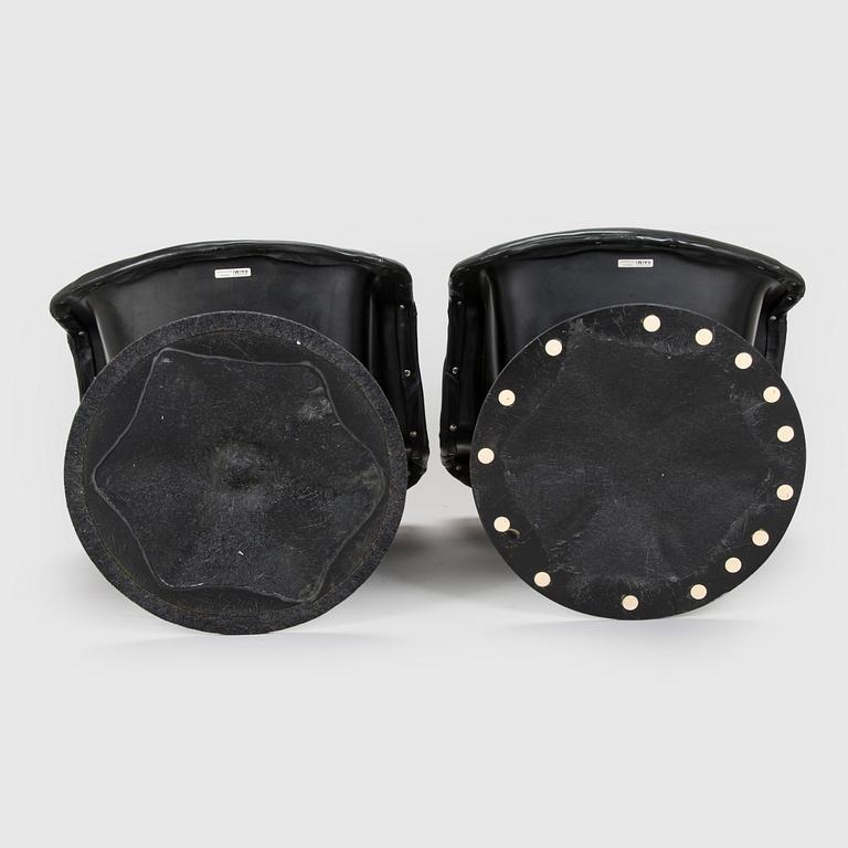 Yrjö Kukkapuro, fåtöljer, ett par, "Junior", Haimi 1960-talets slut.