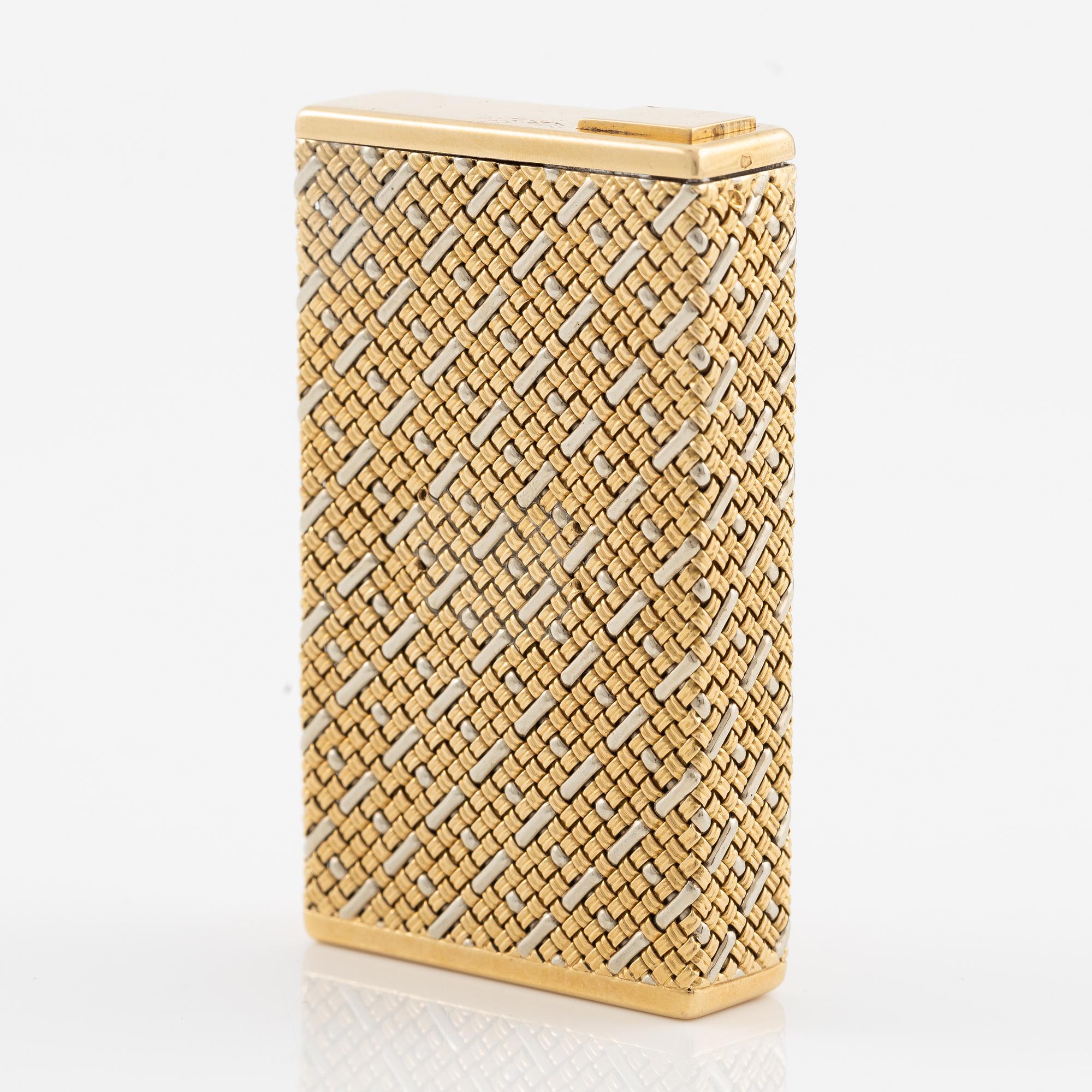 Cartier, lighter, 18K gold.