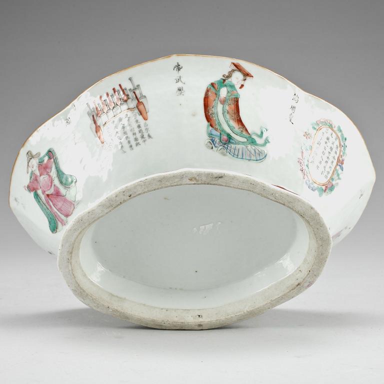 SKÅL, porslin, Kina, 1800-tal.