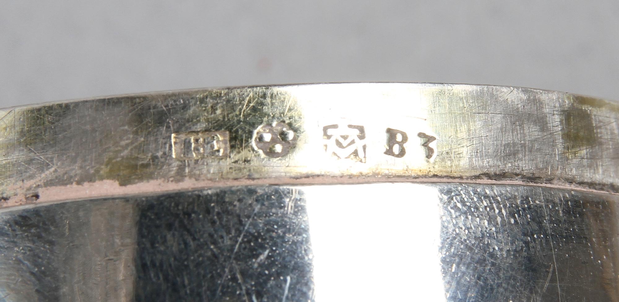 PARTI SILVER, 16 delar, bl a Jonas Elg, Västerås, 1808, Mikael Åström, Stockholm, verksam 1764-91 och Georg Jensen.