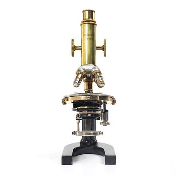 C Reichert, microscope in case, Austria, circa 1900.