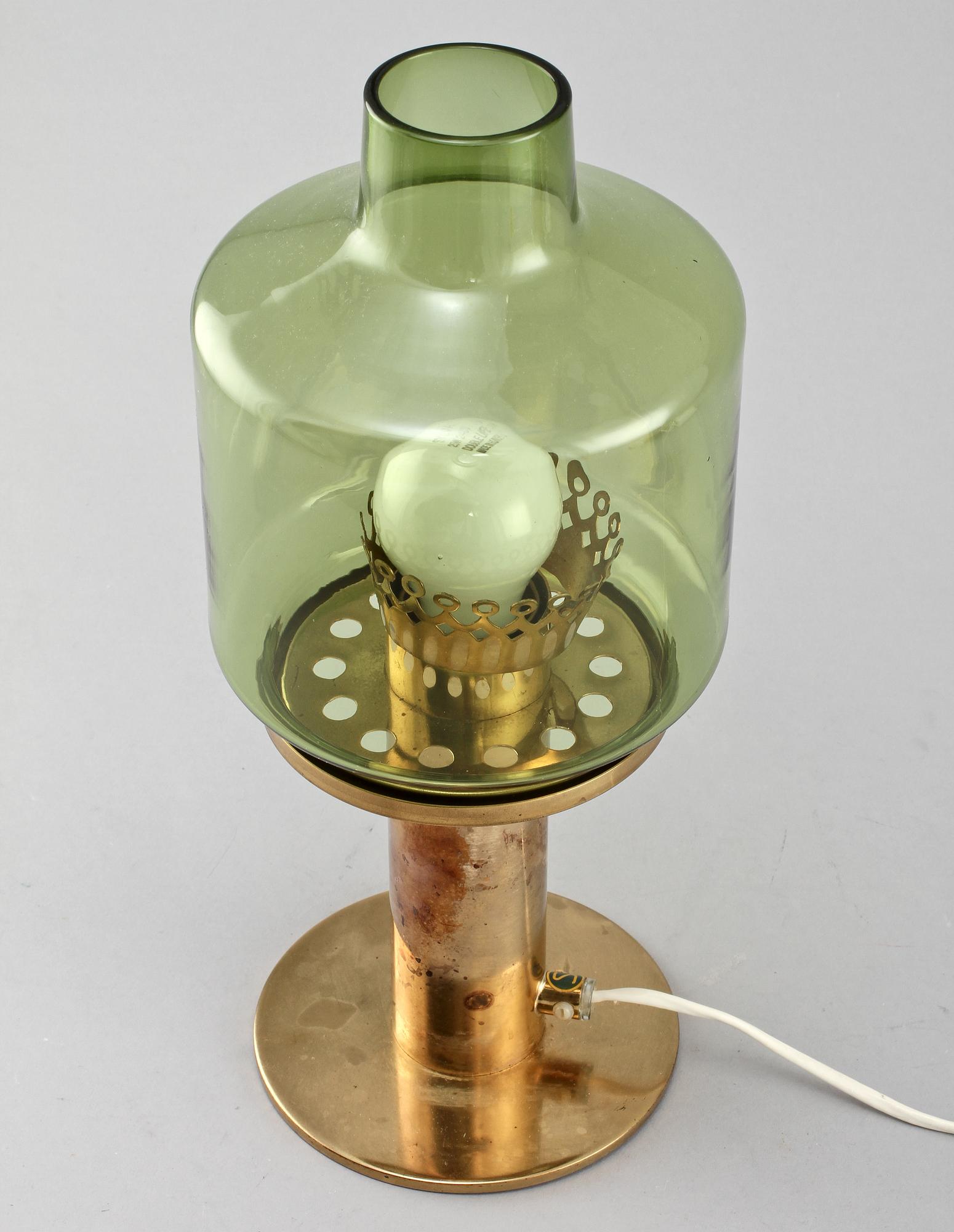 BORDSLAMPA, Hans Agne Jakobsson, Markaryd, 1900-talets andra hälft.