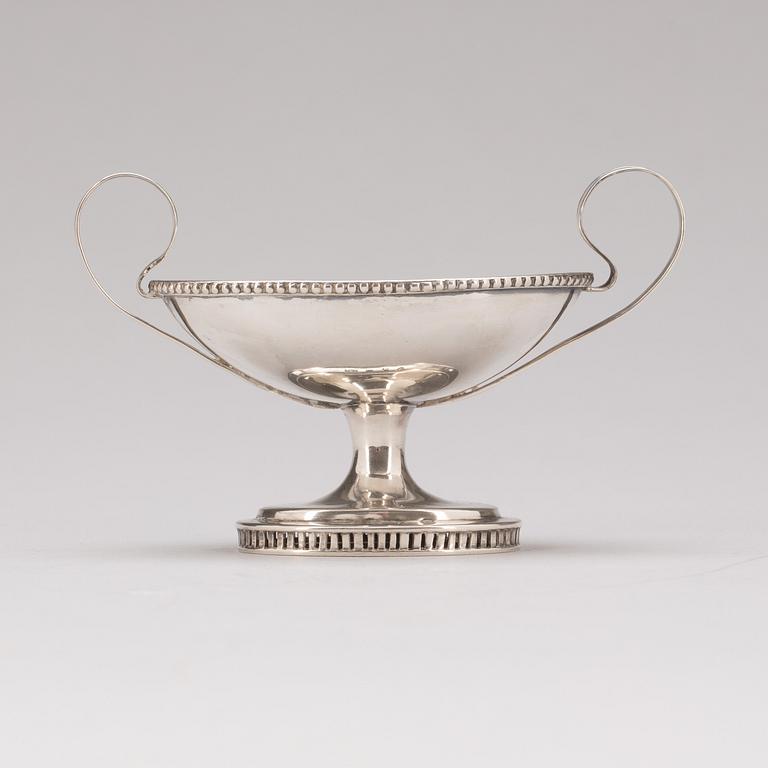 SALTKAR, silver, empire, 1840, Anders Theodor Barkman, Varberg, ca 60 gram.