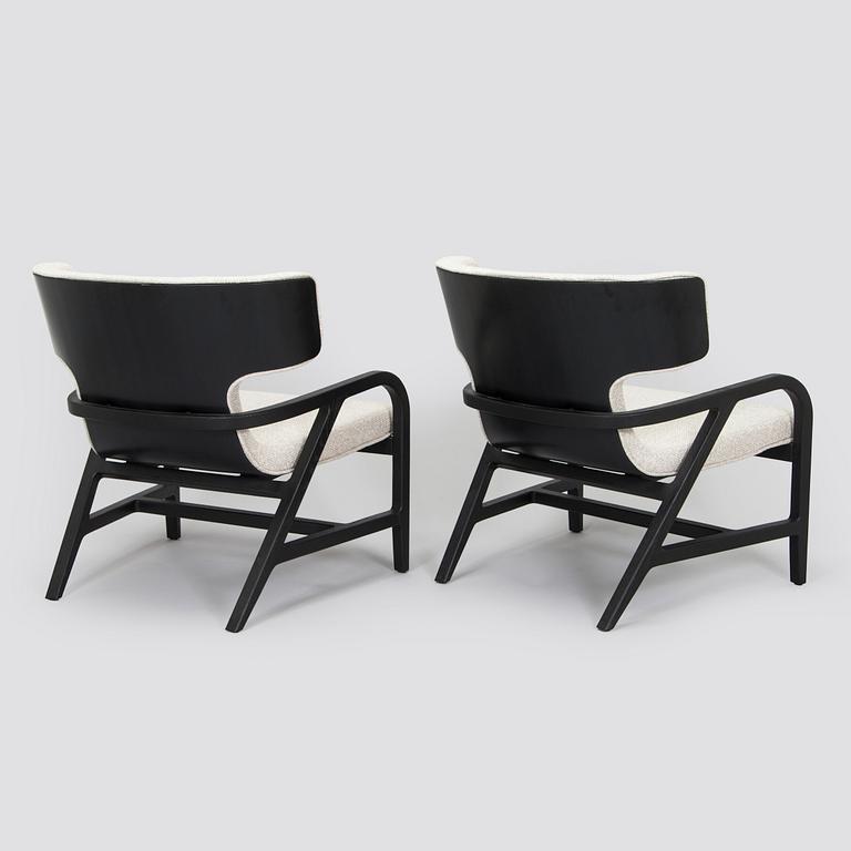 Antonio Citterio, fåtöljer, ett par "Fulgens", Maxalto, Italien.