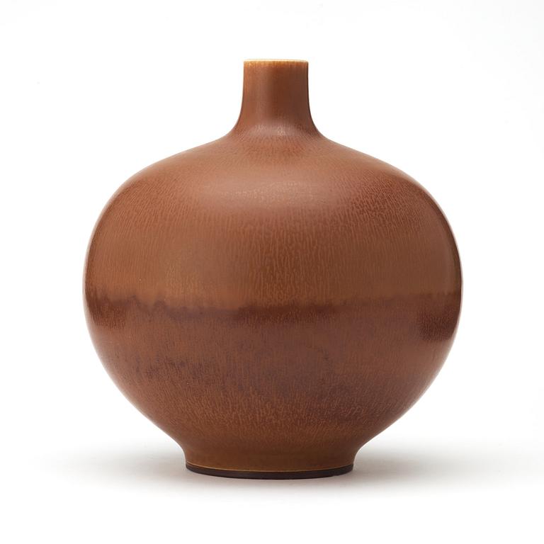 Berndt Friberg, a stoneware vase, Gustavsberg Studio 1964.