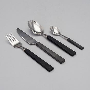 A set of Bertel Gardberg Triennale cutlery, 24 pcs, Fiskars, Finland. Designed 1956-57.