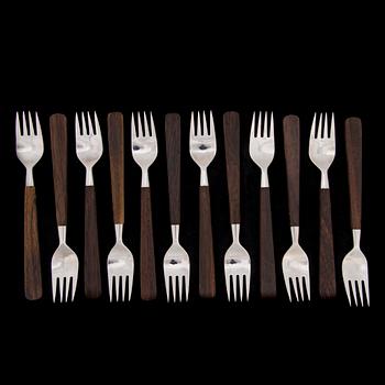 BERTEL GARDBERG, A cutlery set of 61 pieces "Lion de Lux" by Bertel Gardberg, Hackman, Finland. Designed 1958.