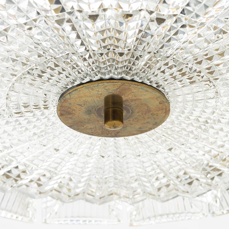 Carl Fagerlund, a ceiling light, Orrefors, 1960's/70's.