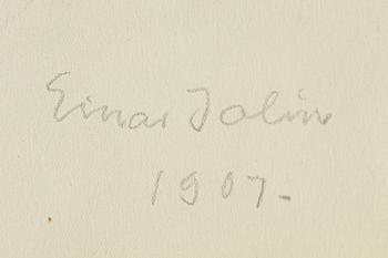 Einar Jolin, Seated Model.