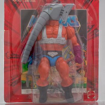MASTERS OF THE UNIVERSE, Fisto series 3 AFA80 Y-NM samt Snout Spout series 5 AFA75 EX+/NM, Mattel 1984-86.
