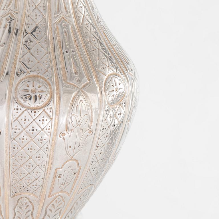 Tillbringare, sterlingsilver, elfenben, Martin, Hall & Co, Sheffield 1858.