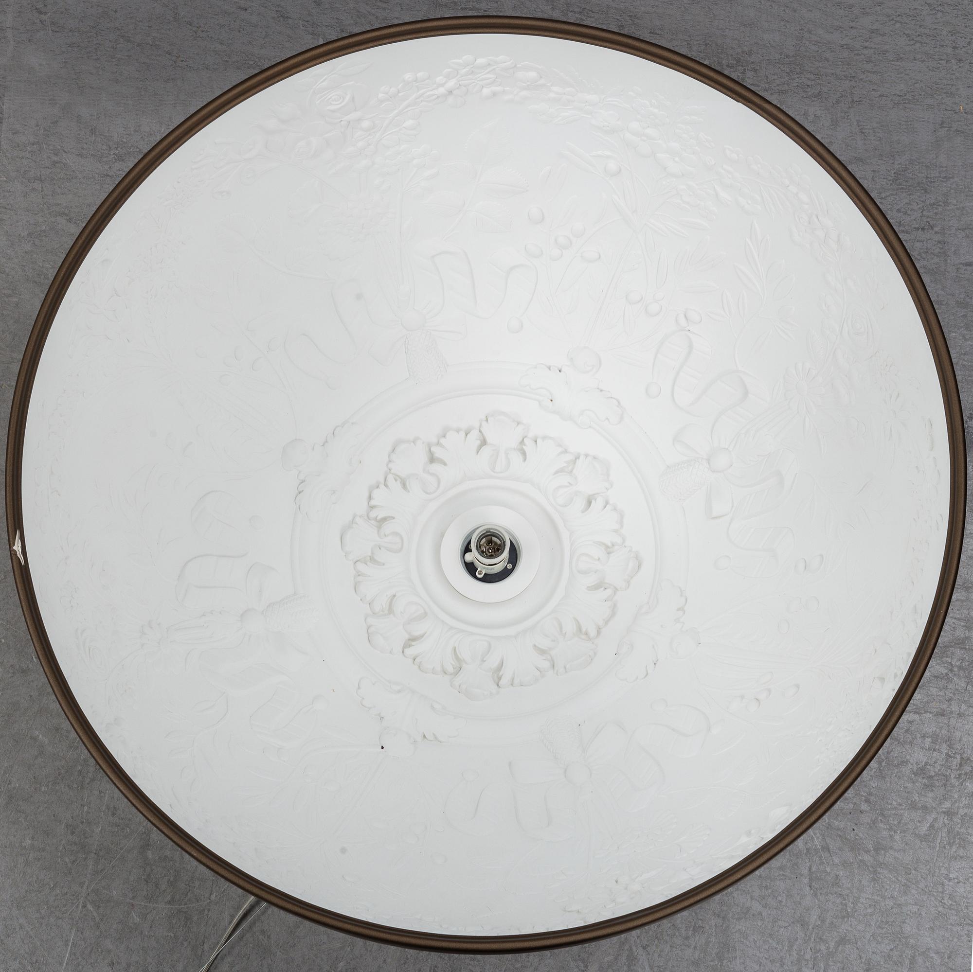 A 'Skygarden' ceiling lamp by Marcel Wanders for Flos.