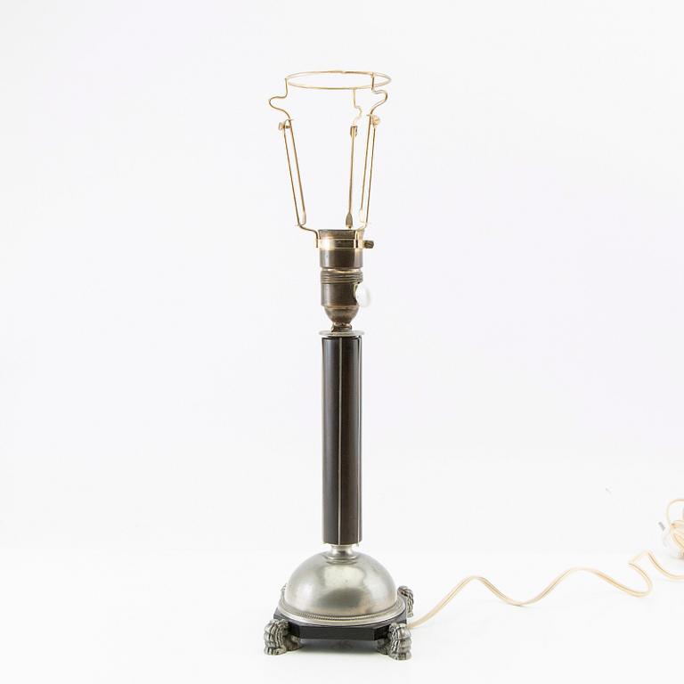 C.G. Hallberg, a table lamp, 1930s.