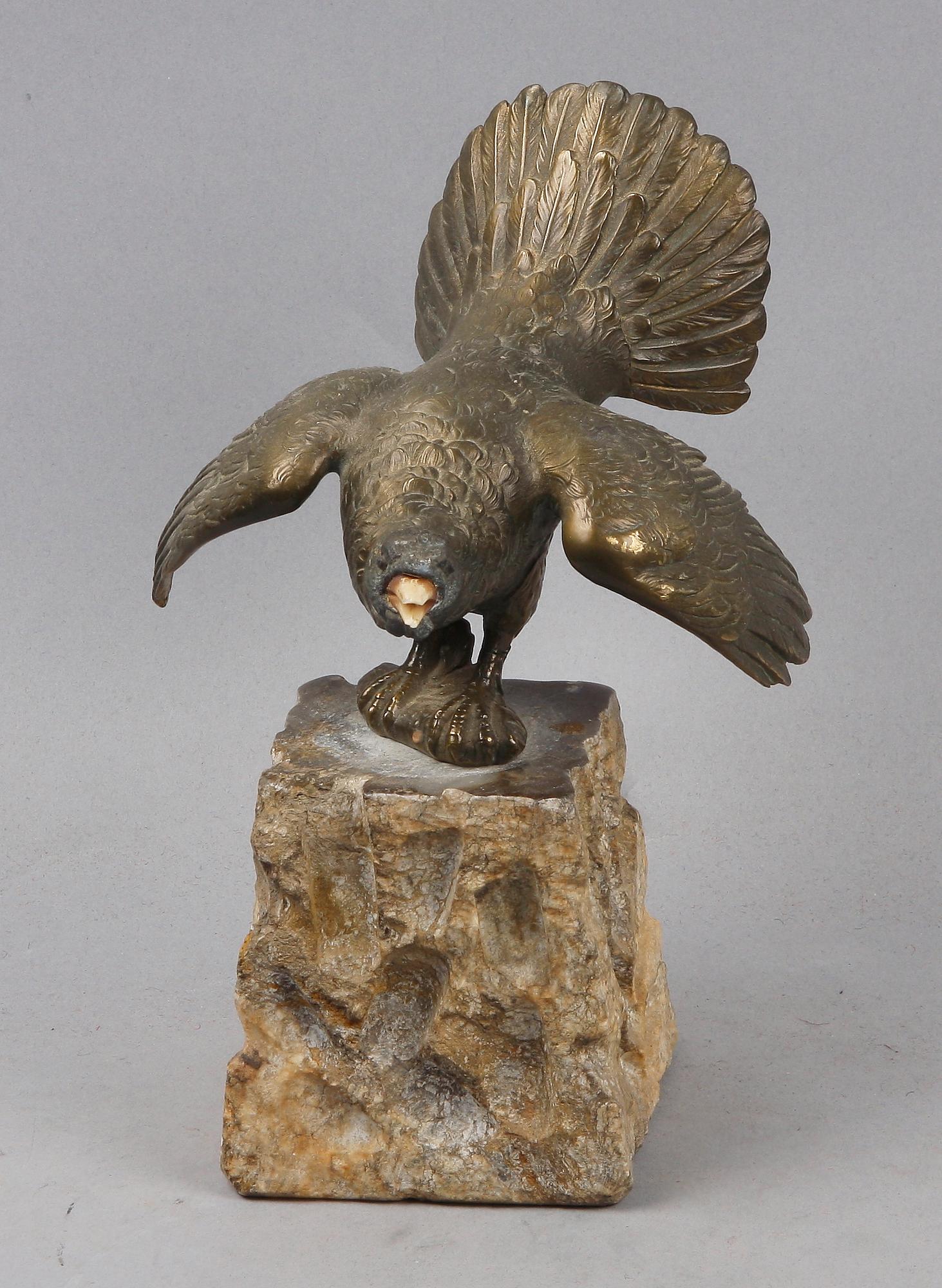 SKULPTUR, brons. 1800/1900-tal.