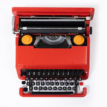 Ettore Sottsass, Skrivmaskin, "Valentine", Olivetti, Italien, 1900-talets andra hälft.
