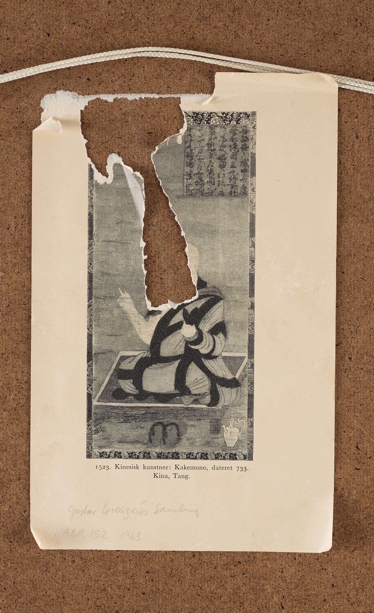 A Chinese or Japanese Tang-style copy of an older Chinese painting, presumably 11-13th Century.