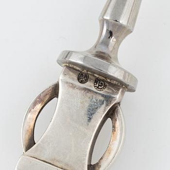 Georg Jensen, serveringsbestick, ett par, sterlingsilver, Danmark omkring 1930.