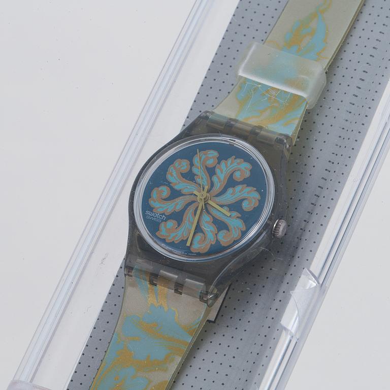 Swatch, Brode D'or, wristwatch, 25 mm.