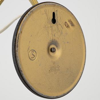 Vägglampor, ett par, Ewå, Värnamo, 1900-talets mitt.