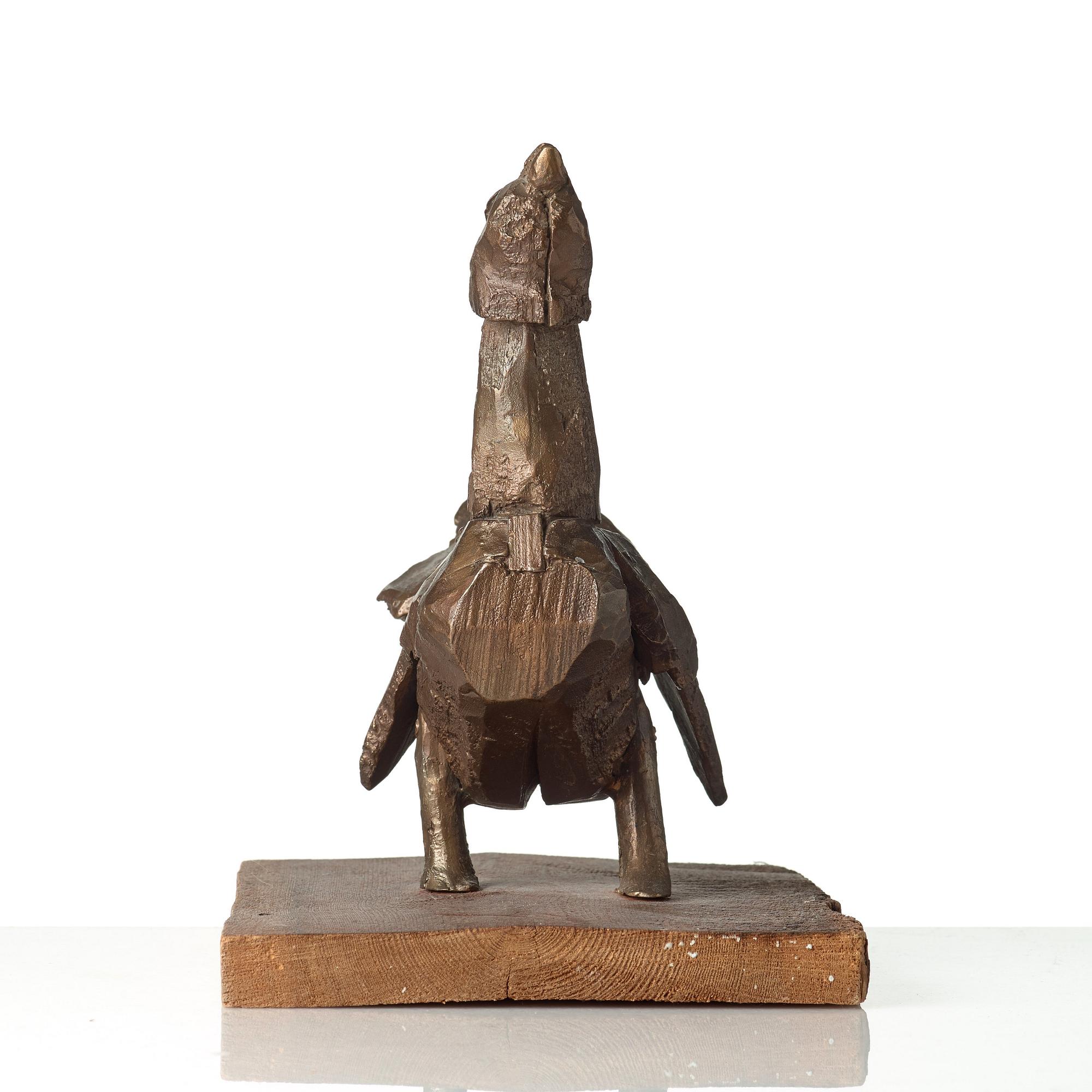 TORSTEN RENQVIST, skulptur, brons, sign och med gjutarstämpel.