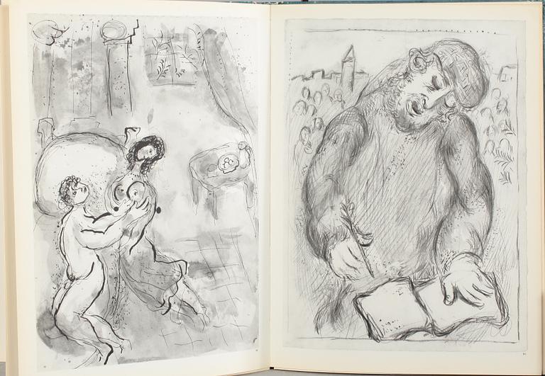 MARC CHAGALL, "Dessins pour la bible", Verve Vol X, No 37-38, Verve, Paris, 1960.