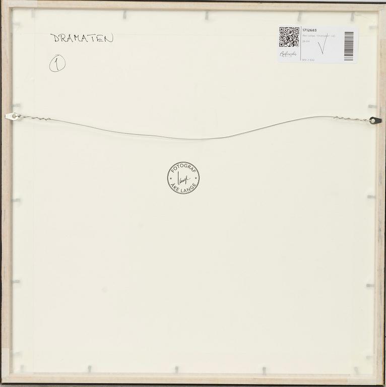 Åke Lange, "Dramaten".