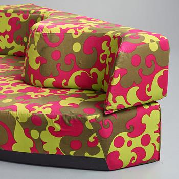 Folke Müller, soffa, "Sittvila 301", Celluloidindustri AB, Gislaved 1960-tal.