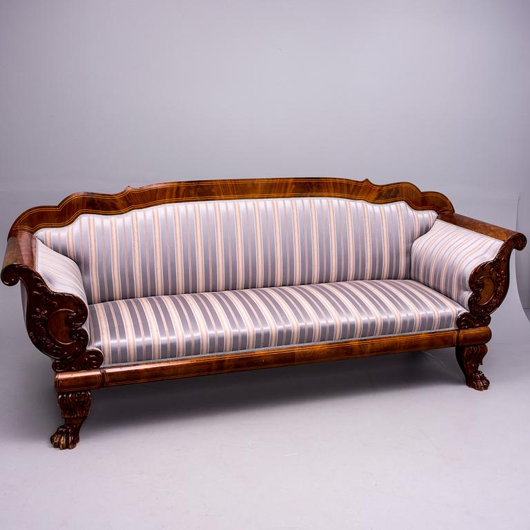 SOFFA, biedermeierstil, tidigt 1900-tal.