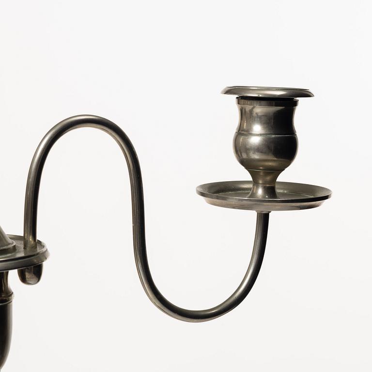A pair of candelabra, Skultuna.