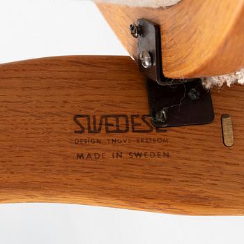 An Yngve Ekström Lamino sheepskin armchair from Swedese.