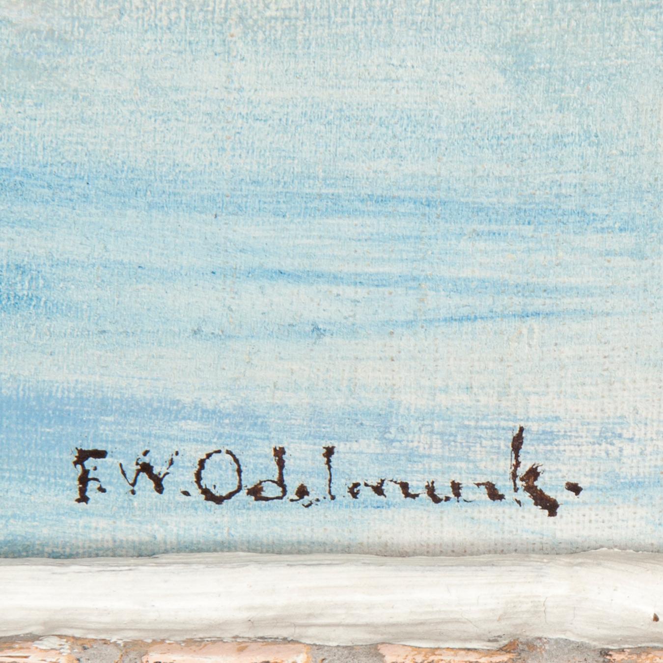 FRANS WILHELM ODELMARK, olja på duk, signerad.