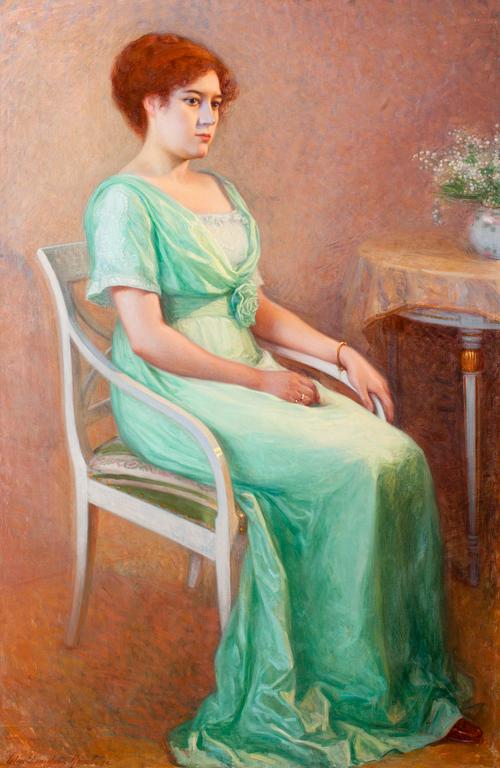 Elin Danielson-Gambogi, ELIN DANIELSON-GAMBOGI, "PORTRAIT OF A YOUNG WOMAN".