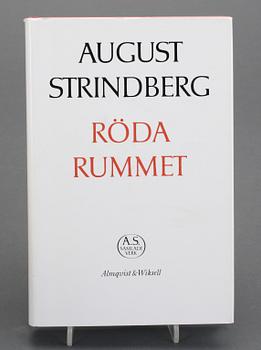 BOKVERK, 36 st, August Strindbergs samlade verk, Nationalupplagan, Almqvist & Wiksell, Stockholm 1981, andra upplagan.