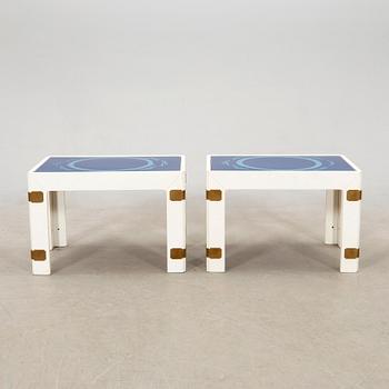 Bra Bohag AB, "Konsul", tables, a pair, 1960s-1970s.