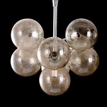 A 1960/1970s Century 'Sputnik' model pendant lamp for Temde, Switzerland.